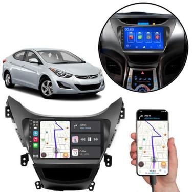 Imagem de Multimidia Elantra 2010-2013 Mp5 9" Polegadas Android-Auto Carplay - E
