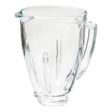Imagem de Copo Jarra Vidro Resistente - Compatível com Liquidificador Oster 6844 BLSTMG 6805