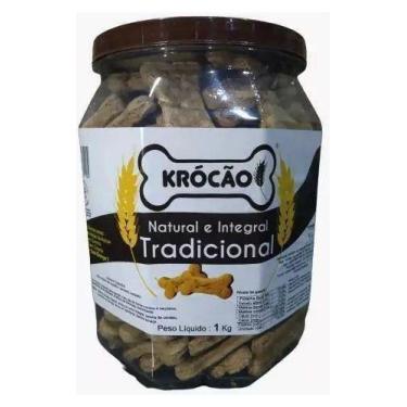 Imagem de Krocao natural tradicional pote 1kg - ONGPET