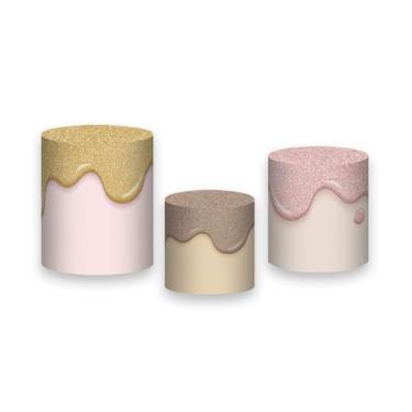 Imagem de Trio de Capas de Cilindro - Calda Doces Diversos 021 - Via Cores