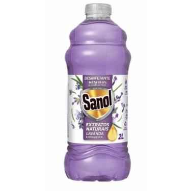 Imagem de Desinfetante sanol extratos naturais lavanda e melaleuca 2l