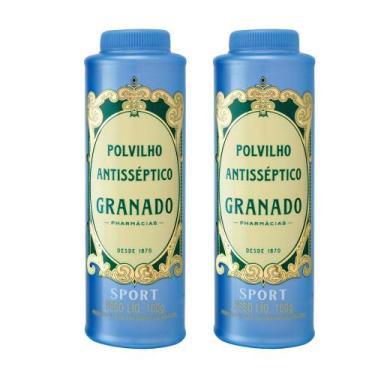 Imagem de Kit 2 Polvilho Antisséptico Granado Sport com 100g