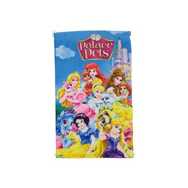 Imagem de Toalha De Rosto E Mão Palace Pets Princesas Felpuda Infantil - Toys 2U