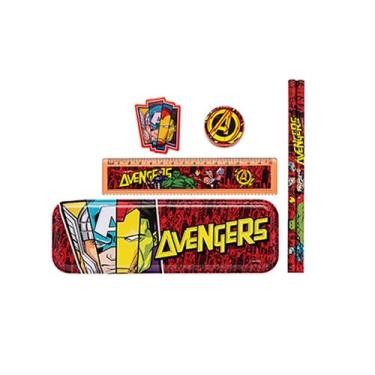Imagem de Kit Escolar Avengers Vingadores 7 Peças Molin - Molin do Brasil