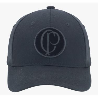 Imagem de Boné Corinthians Patch Frontal CP Clássico Supercap Preto-Masculino
