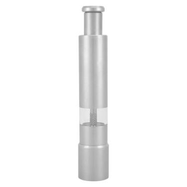 Imagem de Moedor Manual de Pimenta ou Sal Aço Inox 15cm - UniyGift