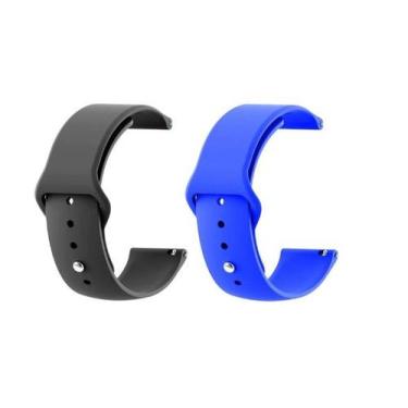 Imagem de Kit Pulseira 22mm Silicone Sport Para Relógio e Smartwatch - Poolsy, P