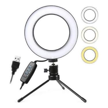 Imagem de Iluminador De Led Ring Light 6 Polegadas - Bc Bora Colega Shop
