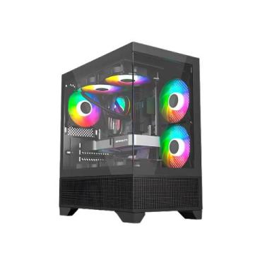 Imagem de Gabinete gamer mid tower opera dark m-atx- liketec