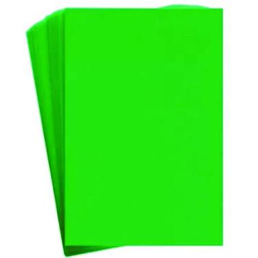 Imagem de Capa Para Encadernação A4 Verde Limão Couro PP 0,30 50 Un - Cassmar
