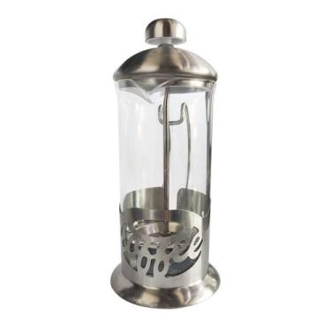 Imagem de Cafeteira Prensa Francesa Cremeira 350ML De Vidro e Aço Inox Para Café