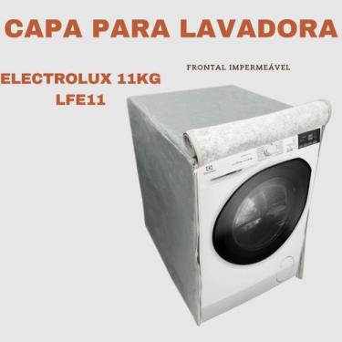 Imagem de Capa para lavadora electrolux 11kg lfe11 impermeável flex - Capas Flex