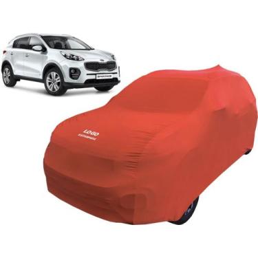 Imagem de Capa De Tecido Cor Azul Alta Proteção Carro Kia Sportage - Mz, Vermelh