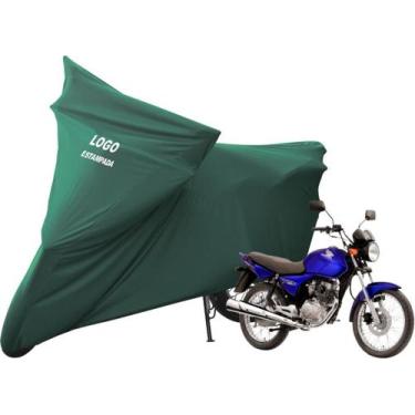 Imagem de Capa Para Proteger Moto Honda CG 150 Titan-ES De Luxo - Mz, Verde