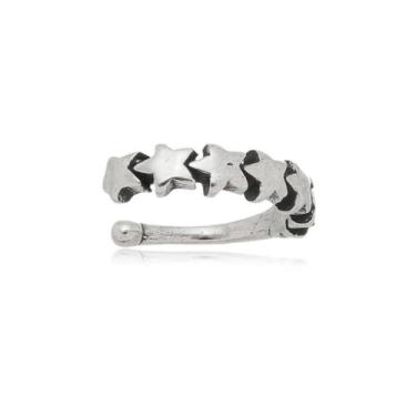 Imagem de Piercing Fake Mini Estrelas de Prata 925 - Cirulli Pratas