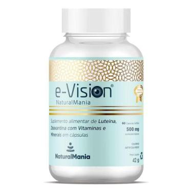 Imagem de e- VISION Suplemento alimentar de Luteína, Zeaxantina  com Vitaminas e