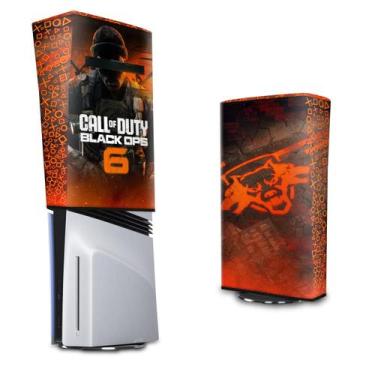 Imagem de Capa Compatível PS5 Pro Anti Poeira Vertical- Call Of Duty Black Ops 6