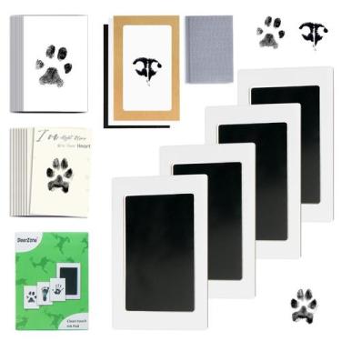 Imagem de Kit de Impressão de Patas DeerZone Inkless para Cães e Gatos