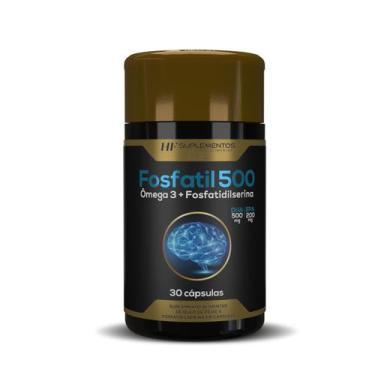 Imagem de Fosfatil 500 omega 3 + fosfatidilserina 30caps hf suplementos