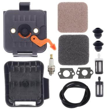 Imagem de ANTO Kit de capa de filtro de ar para corda Stihl FH75 HL75 BG75 FC75 FC85 FH75 FR85T FR85 FS75 KA85R KM85 KM85R KR85 KW85 SP80 SP80K SP81 SP85 SP85K Aparador