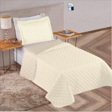 Imagem de Cobre Leito D.Face 1 Porta Palha Solteiro - CASA DONA