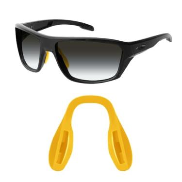 Imagem de Mryok Protetor nasal de reposição para óculos de sol Oakley Crossrange R OO9359-57 mm – Opções, Amarelo, One Size