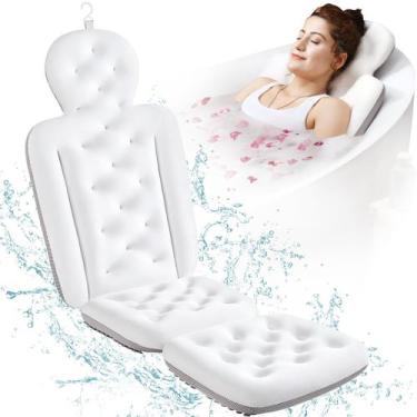 Imagem de Almofada de Banho de Corpo Inteiro VOXOR com Saco para Roupa Suja - Br