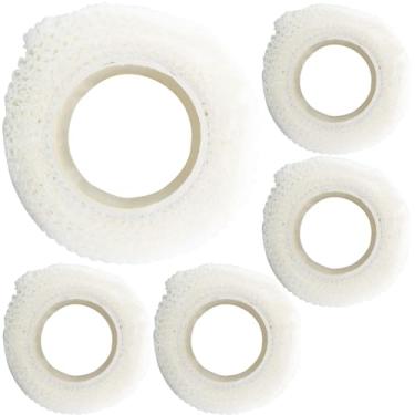 Imagem de DGZZI 5 peças de fita branca dedal de costura manual ferramentas de costura DIY 2,5 x 398 cm bandagem de dedo para escrita de estudante bandagem de dedo protetor de dedo antiabrasão