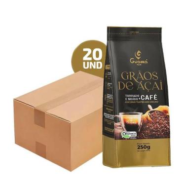 Imagem de Caixa com 20 unidades de 100% Grãos de Açaí + Café Tradicional - Guamá