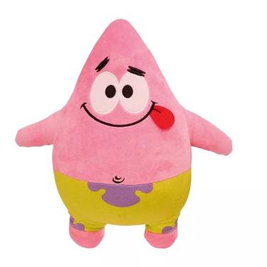 Imagem de Boneco De Pelúcia Patrick Estrela Bob Esponja 30cm - Multikids