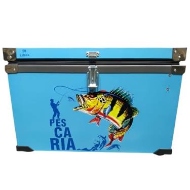 Imagem de Caixa Térmica Cooler Metal Catfer 50 Litros Personalizada