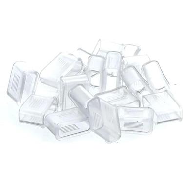 Imagem de Capa de apito transparente com 10 peças, apito, apito, boca, apito, capa protetora, apito, esporte, treinamento, futebol, apito, apito, apito, acessórios esportivos e ao ar livre