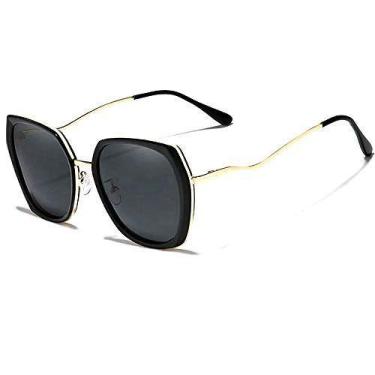 Imagem de Óculos de Sol Feminino Genuine Kingseven Proteção UV400 Gradiente N783