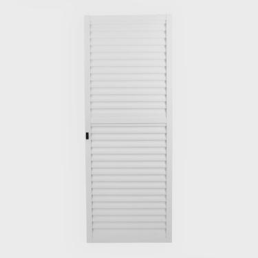 Imagem de Porta de Alumínio de Correr Sobrepor 215x90cm Laminada Reversil Soft Plus mgm