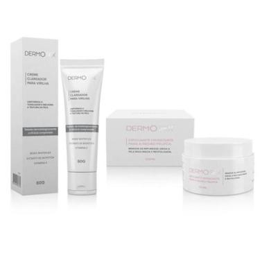 Imagem de Kit Clareamento Íntimo Esfoliante + Creme Clareador Dermosex - A SÓS -
