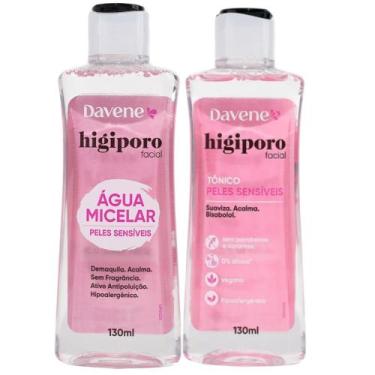 Imagem de Tônico e Água Micelar Higiporo Pele Sensível 130ml Davene