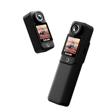 Imagem de SJ~CAM C300 Câmera de Bolso 4K, Bateria de 3800mAh, Câmera de Ação com Estabilizador de 6 Eixos,Corporal com Tela de toque Duplo, à Prova D'água, Adequada para Vlogs e Transmissões ao Vivo