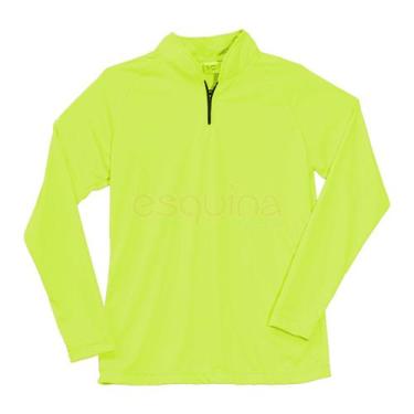 Imagem de Camiseta feminina com proteção u.v de manga longa com zíper - BellaPes