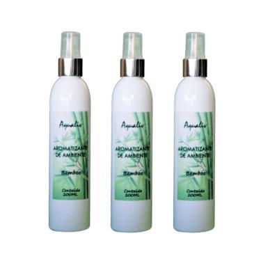 Imagem de Kit 3 Aromatizador De Ambientes Aroma Bamboo Frasco 200Ml