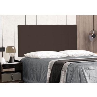 Imagem de Painel Verona Cama Box King 195Cm Suede Café
