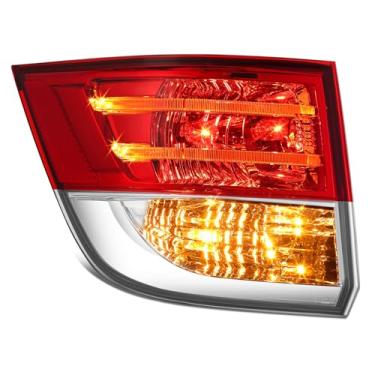 Imagem de DNA MOTORING Lâmpada traseira traseira esquerda estilo original compatível com Honda Odyssey 2014-2017, HO2804104, 33550TK8A11, OEM-TL-035-L