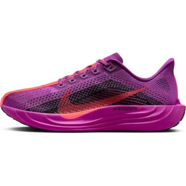Imagem de Nike Pegasus Plus Tênis de corrida masculino (FQ7262-003, tom platinado/fantasma/preto/vermelho universitário), Roxo vívido/preto/hot punch, 39
