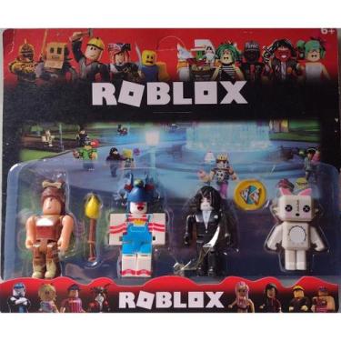 Imagem de Kit com 4 bonecos do roblox incriveis - Malaysia Collection, CARTELADO