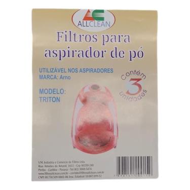 Imagem de Saco Descartavel Aspirador Po Arno Triton All Clean