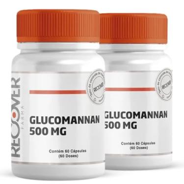 Imagem de Kit 2 unidades Glucomannan 60 cápsulas - Recover Farma