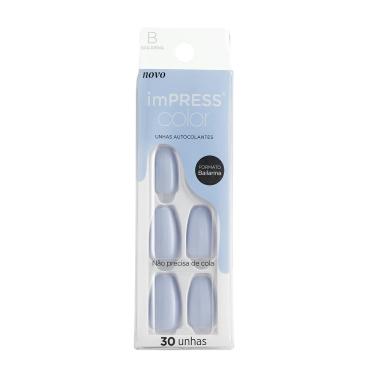 Imagem de Unhas Autocolantes Kiss New York Impress Color Bailarina Cloudless 30 Unidades