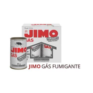 Imagem de Inseticida Jimo Gás 35g C/2 Dedetizador de Ambiente