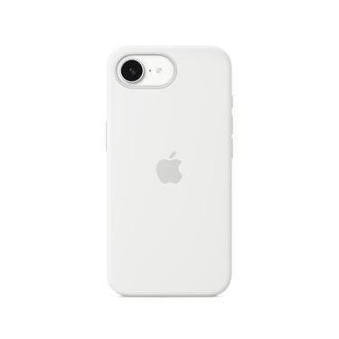 Imagem de Capa para iPhone 16e de Silicone Branco - Apple - MD3P4ZM/A