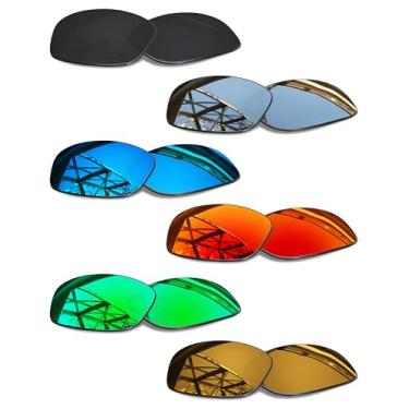 Imagem de SmartVLT Conjunto de 6 lentes masculinas de substituição para óculos de sol Oakley Turbine OO9263 Combo Pack S02
