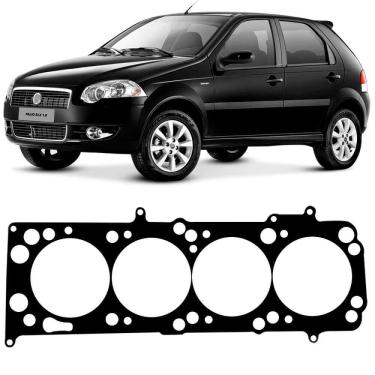 Imagem de Junta Cabeçote Motor Fiat Palio 1.8 8v 2003 A 2010 Metálica